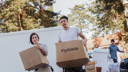 Flytt till ny lägenhet