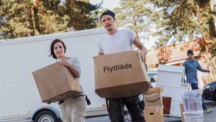 Flytt till ny lägenhet